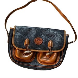 Vintage Dooney & Bourke Navy Handbag